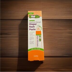 Boogie Maximum Strength Diaper Rash Paste 40% Zinc Oxide 4 oz New